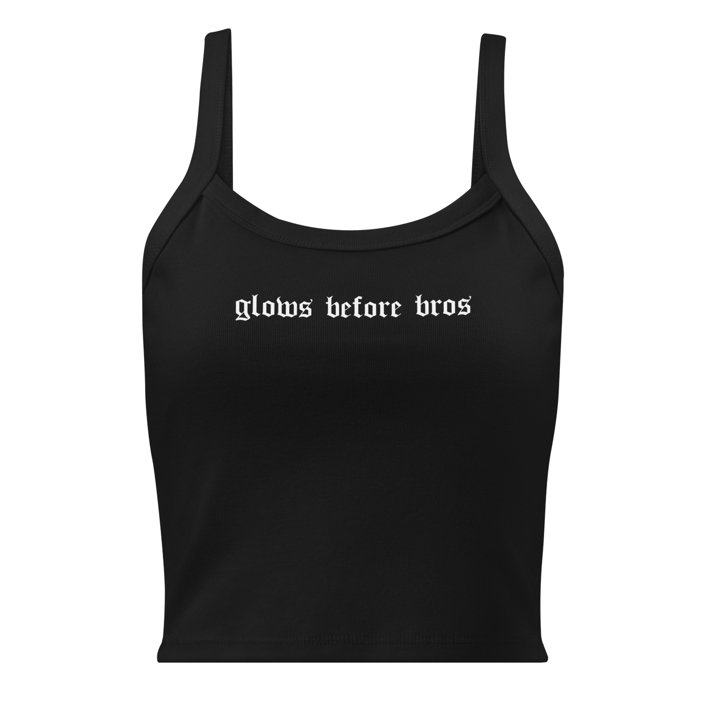 Micro-rib Tank Top | Glow Before Bros
