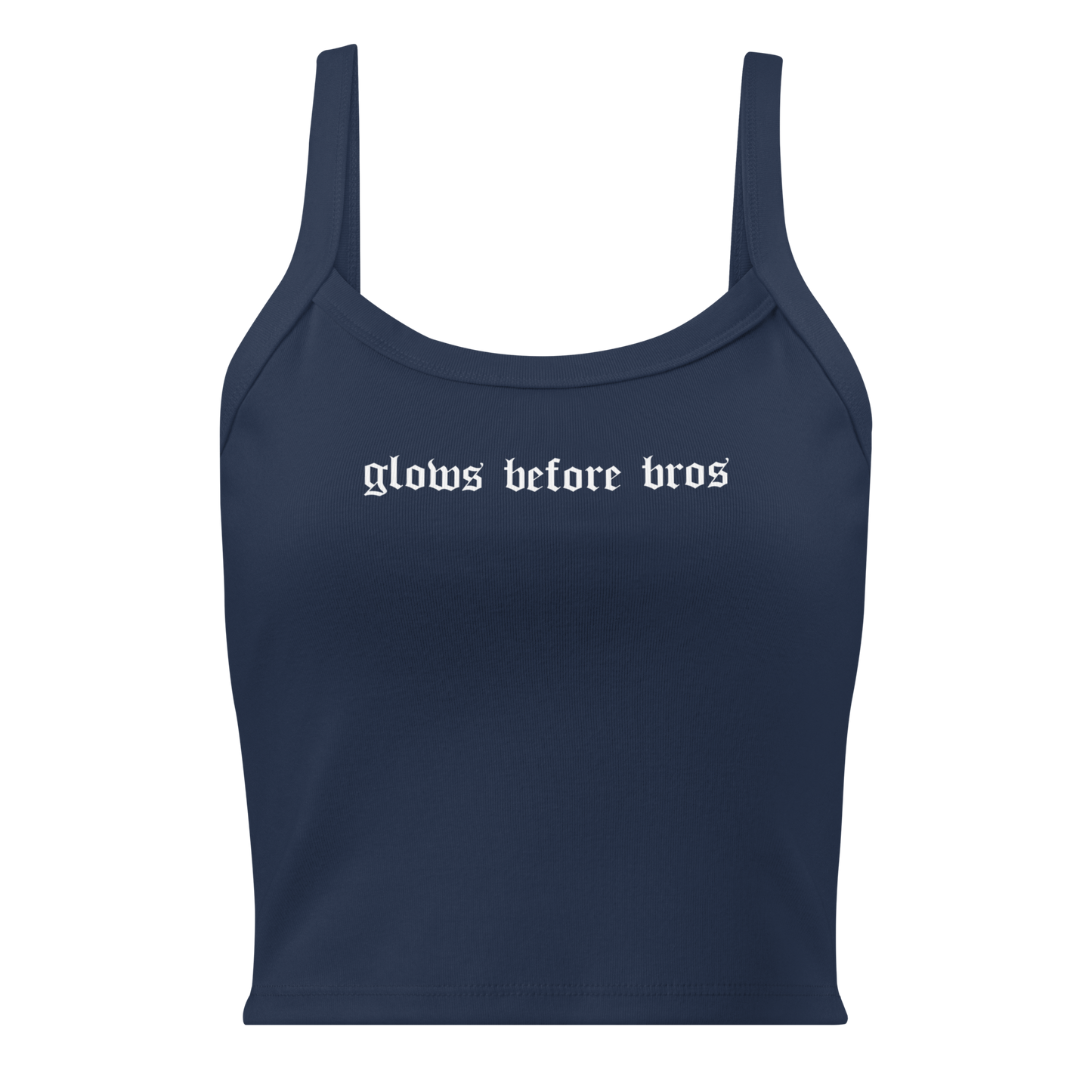 Micro-rib Tank Top | Glow Before Bros