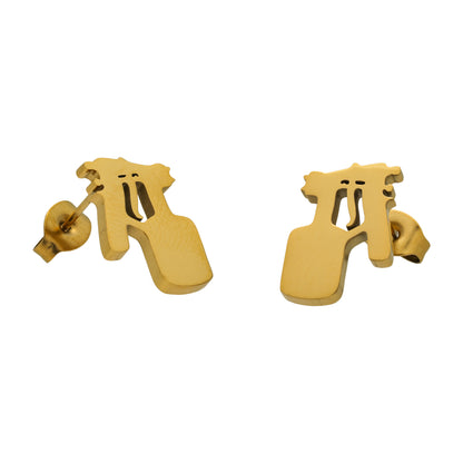 Spray Tan Gun Earrings
