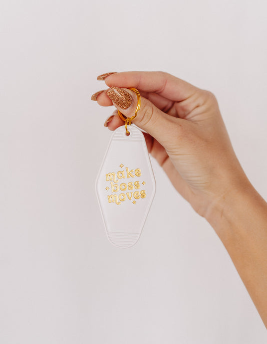 Make Boss Moves Motel Key Tag