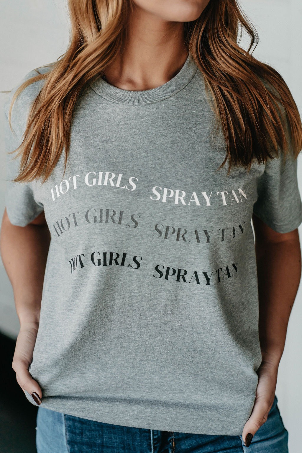 Hot Girls Spray Tan Tee