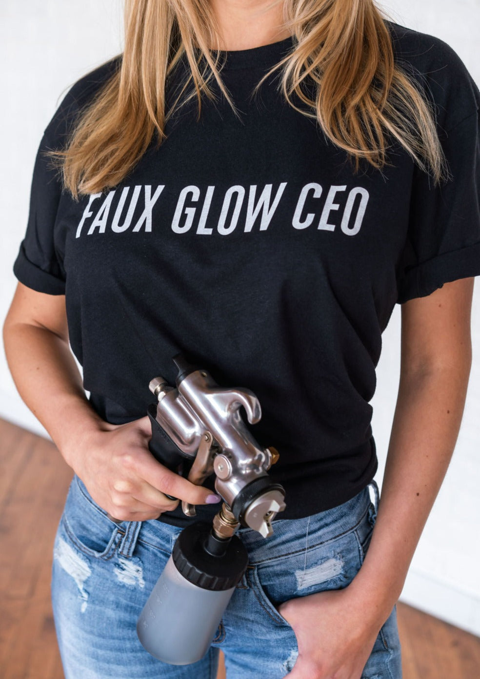 Faux Glow CEO Tee