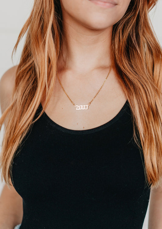 Year Necklace WHOLESALE